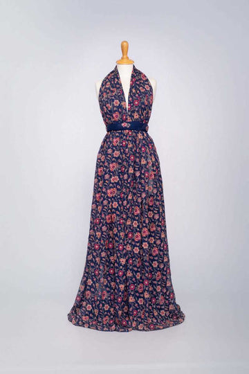 Bareeze Blooming Delight Mc539 Navy Blue Collection 2021